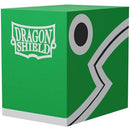 DRAGON SHIELD DOUBLE SHELL DECK BOX (BLACK INTERIOR)