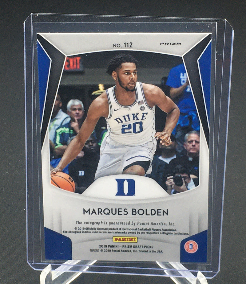 2019 PANINI PRIZM DRAFT PICKS - M. BOLDEN -