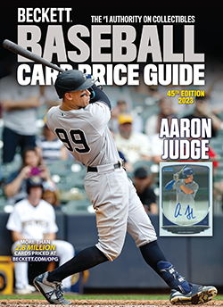 BECKETT 45TH EDITION 2023 BASEBALL CARD PRICE GUIDE