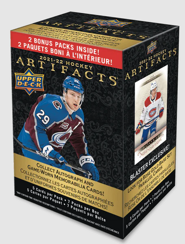 2021 UPPER DECK ARTIFACTS HOCKEY BLASTER BOX