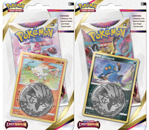 POKEMON LOST ORIGIN SINGLE BLISTER PACK (PROMO AT RANDOM)