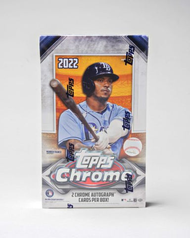 2022 TOPPS CHROME BASEBALL HOBBY BOX