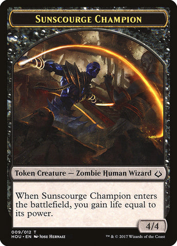 Sunscourge Champion [Hour of Devastation Tokens]
