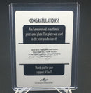 2019 LEAF IN THE GAME - PRINTING PLATE - P. STASTNY - #UA-PS1 - #'D/1 - AUTOGRAPH