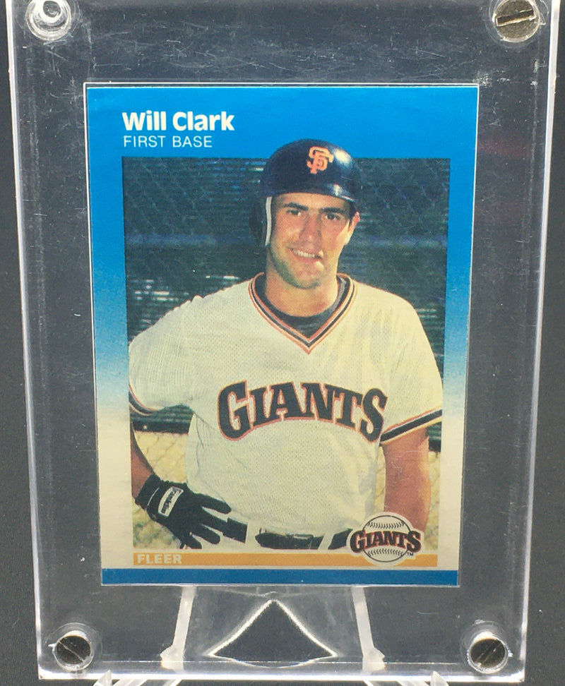 1987 FLEER - W. CLARK -