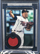 2019 TOPPS MUSEUM COLLECTION - MEANINGFUL MATERIAL - J. BERRIOS - #MMR-JB1 - #'D/50
