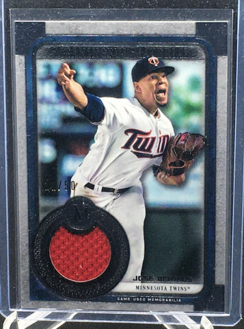 2019 TOPPS MUSEUM COLLECTION - MEANINGFUL MATERIAL - J. BERRIOS - #MMR-JB1 - #'D/50