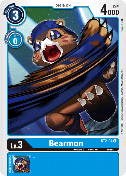 Bearmon [ST2-04] [Starter Deck: Cocytus Blue]