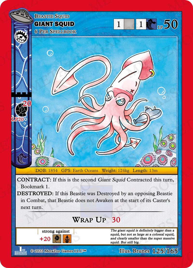 Giant Squid [Cryptid Nation: UFO First Edition]