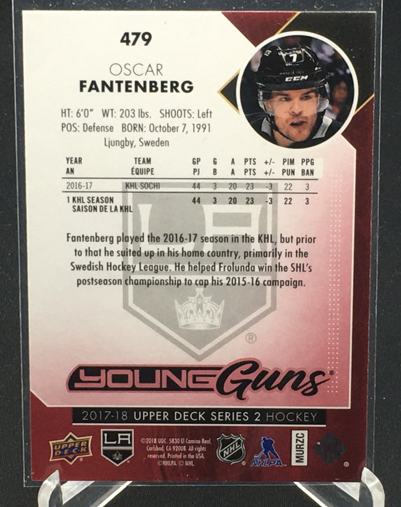 2017 UPPER DECK SERIES TWO - YOUNG GUNS EXCLUSIVES  - O. FANTENBERG - #479 - #'D/100