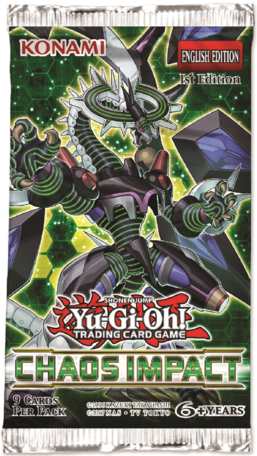 YU-GI-OH! CHAOS IMPACT BOOSTER PACK UNLIMITED