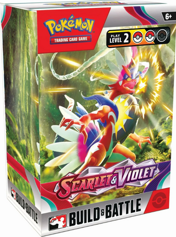 POKEMON SCARLET & VIOLET BASE SET BUILD AND BATTLE