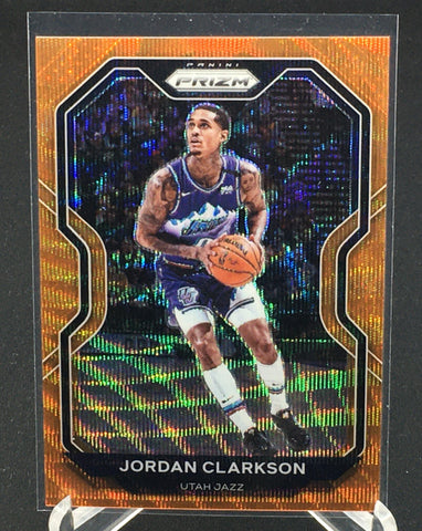 2020 PANINI PRIZM - J. CLARKSON - #135 - #'D/60 - ORANGE WAVE