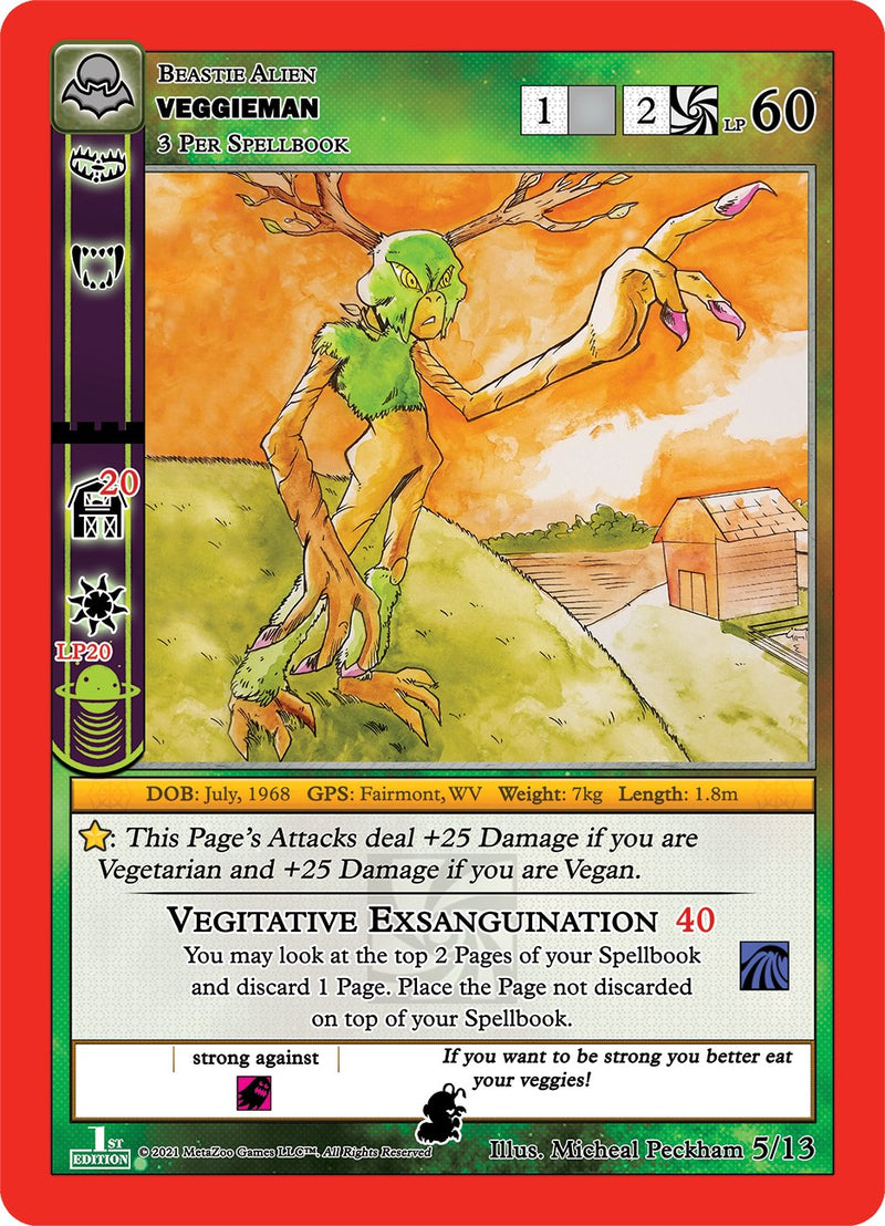 Veggieman (Garson Invader) [Cryptid Nation: Nightfall First Edition Re Veggieman (Garson Invader) [Cryptid Nation: Nightfall First Edition Re