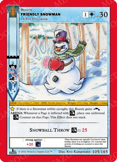 Friendly Snowman [Cryptid Nation: Wilderness]