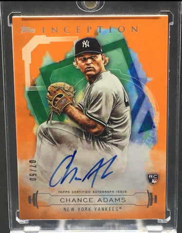 2019 TOPPS INCEPTION - C. ADAMS - #RES-CA - #'D/50 - AUTOGRAPH - RC
