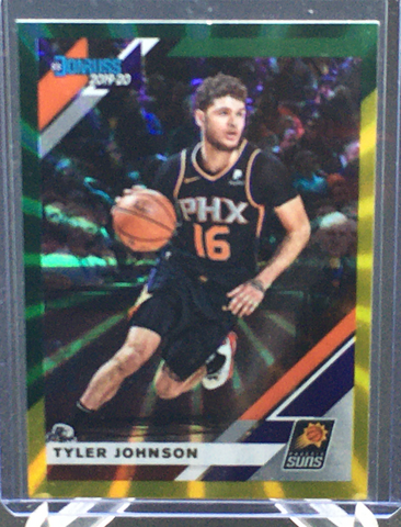 2019 PANINI DONRUSS - T. JOHNSON - #160 - GREEN/YELLOW LASER