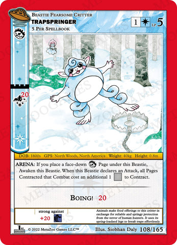 Trapspringer [Cryptid Nation: UFO First Edition]