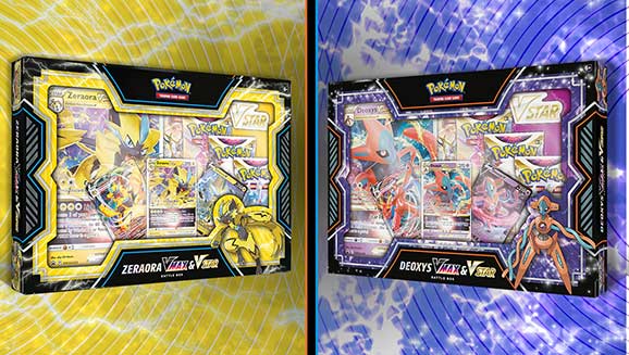 POKEMON VMAX & VSTAR BATTLE BOX DEOXYS/ZERAORA