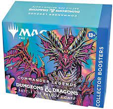 MTG COMMANDER LEGENDS: BATTLE FOR BALDUR'S GATE COLLECTOR BOOSTER BOX