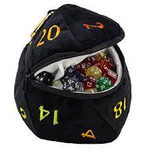 D20 DICE BAG PLUSH