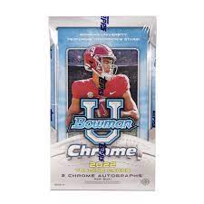 2022 TOPPS BOWMAN UNIVERSITY CHROME FOOTBALL HOBBY BOX