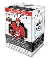 2022 UPPER DECK ARTIFACTS HOCKEY BLASTER BOX