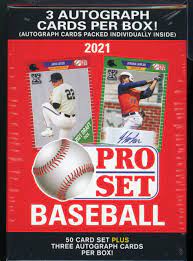 2021 LEAF PRO SET BASEBALL BLASTER BOX