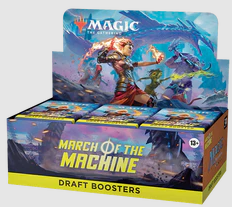 MTG MARCH OF THE MACHINE DRAFT BOOSTER BOX