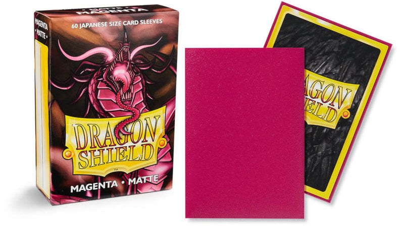 DRAGON SHIELD JAPANESE SIZE MATTE SLEEVE 60 PACK