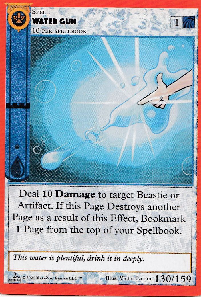 Water Gun [Cryptid Nation: Second Edition]