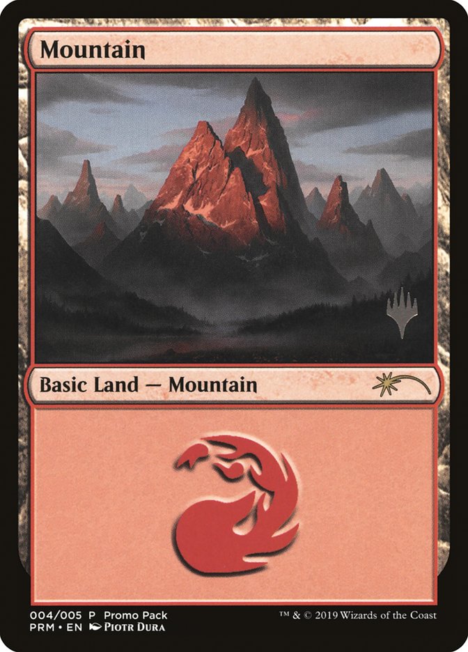 Mountain (4) [Promo Pack: Core Set 2020]