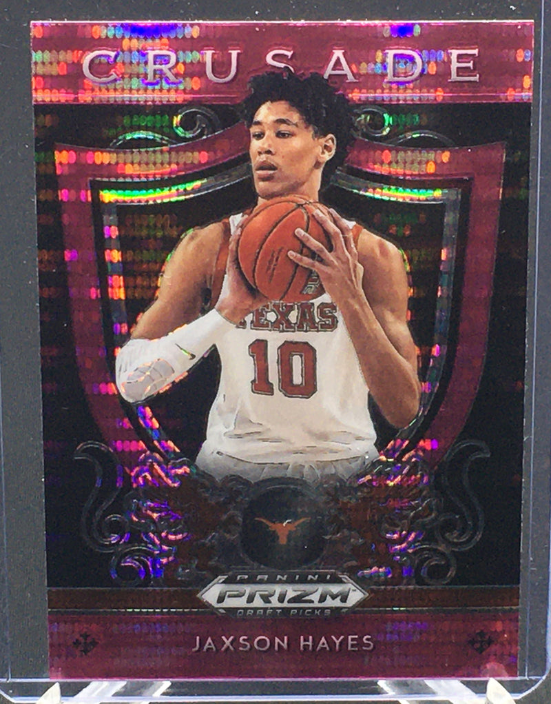 2019 PANINI PRIZM DRAFT PICKS - CRUSADE - J. HAYES -