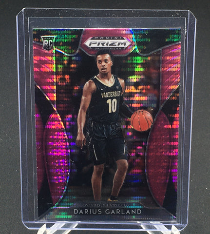 2019 PANINI PRIZM DRAFT PICKS - D. GARLAND - #68 - PINK PULSAR - RC