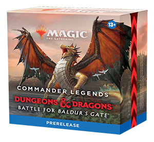 MTG COMMANDER LEGENDS: BATTLE FOR BALDUR'S GATE PRE-RELEASE KIT