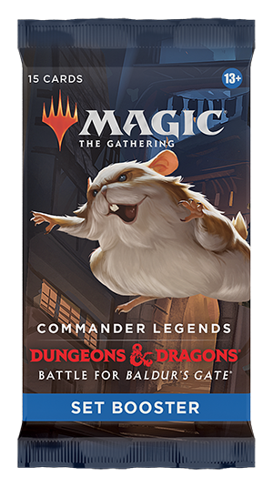 MTG COMMANDER LEGENDS: BATTLE FOR BALDUR'S GATE SET BOOSTER PACK