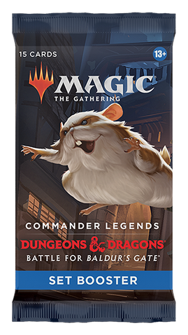 MTG COMMANDER LEGENDS: BATTLE FOR BALDUR'S GATE SET BOOSTER PACK
