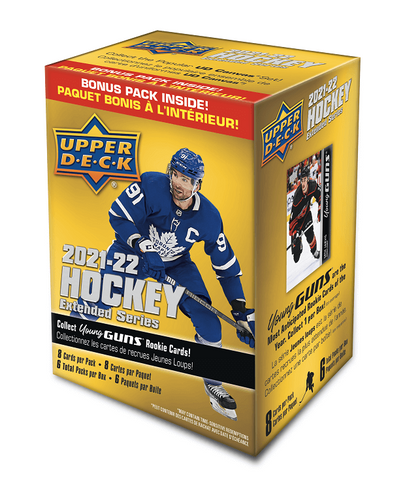 2021 UPPER DECK EXTENDED SERIES HOCKEY BLASTER BOX