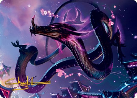 Junji, the Midnight Sky 1 Art Card (Gold-Stamped Signature) [Kamigawa: Junji, the Midnight Sky 1 Art Card (Gold-Stamped Signature) [Kamigawa: