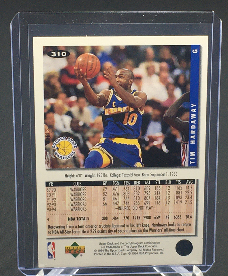 1994 UPPER DECK - COLLECTORS CHOICE - T. HARDAWAY -