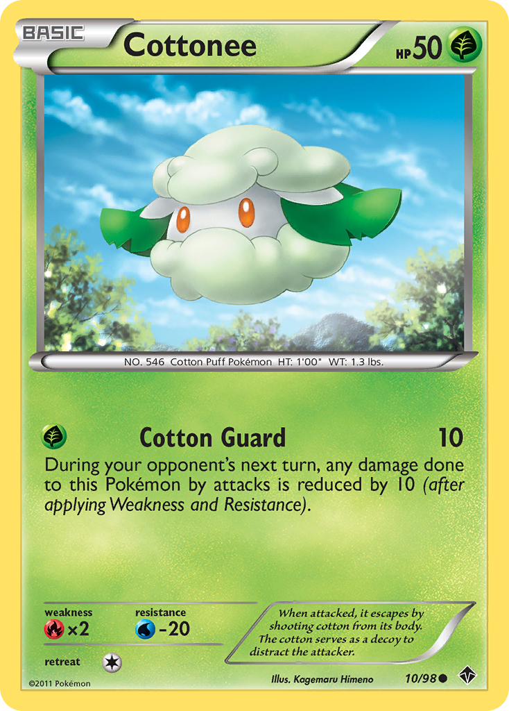 Cottonee (10/98) [Black & White: Emerging Powers]