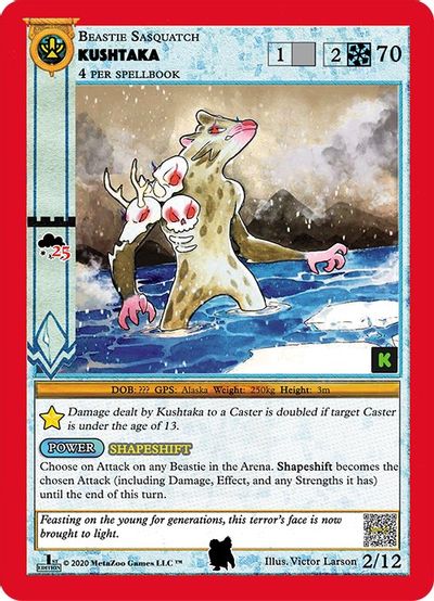 Kushtaka (Kickstarter Edition) [Alpha Iceman Starter Deck]