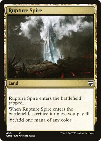 Rupture Spire [Commander Legends]