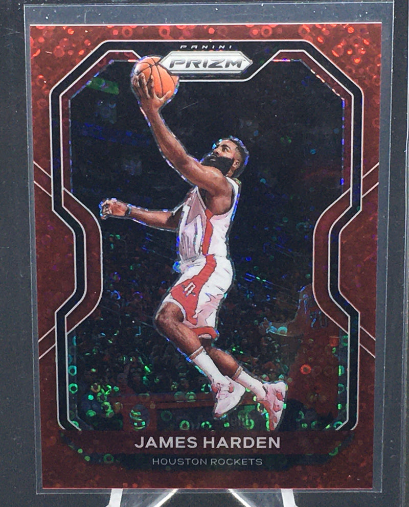 2020 PANINI PRIZM - J. HARDEN - #112 - #'D/125 - RED DISCO