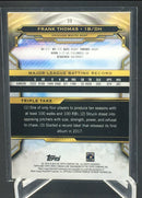 2019 TOPPS TRIPLE THREADS - F. THOMAS -