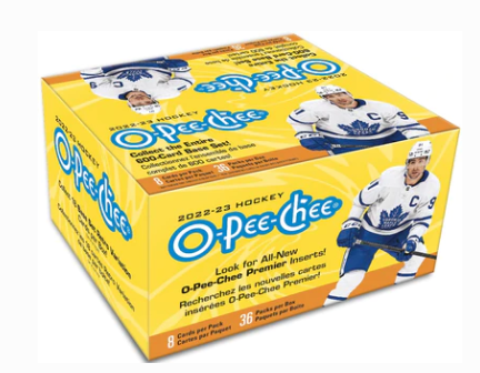 2022 UPPER DECK O-PEE-CHEE HOCKEY RETAIL BOX