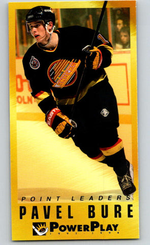 1993 FLEER POWERPLAY HOCKEY - POINT LEADERS - SINGLES - #1-20 - YOU PICK FROM LIST