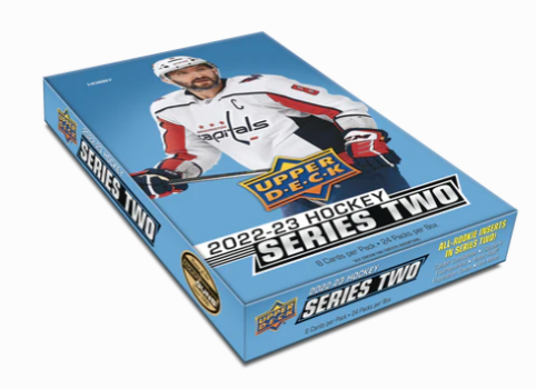 2022 UPPER DECK SERIES TWO HOCKEY HOBBY BOX