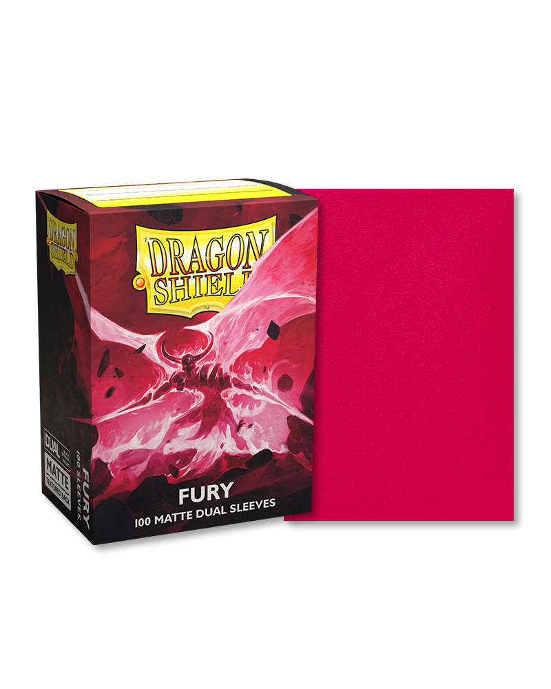 DRAGON SHIELD STANDARD SIZE DUAL MATTE SLEEVES 100 COUNT