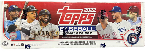 2022 TOPPS BASEBALL COMPLETE SERIES FACTORY SET